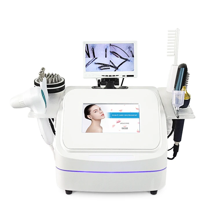 Scalp oxygen injection vibration massage comb relaxing scalp