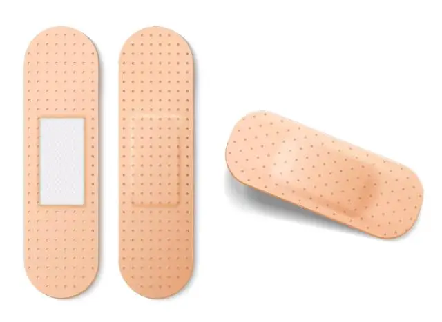 
First aid PVC medical plaster with different shape 