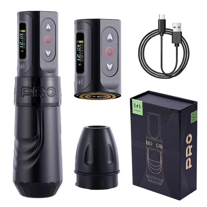 Battery Tattoo Guns Machine Brushless Motor Pen Tattoo  Battery Permanent Tattoo Pen Machine