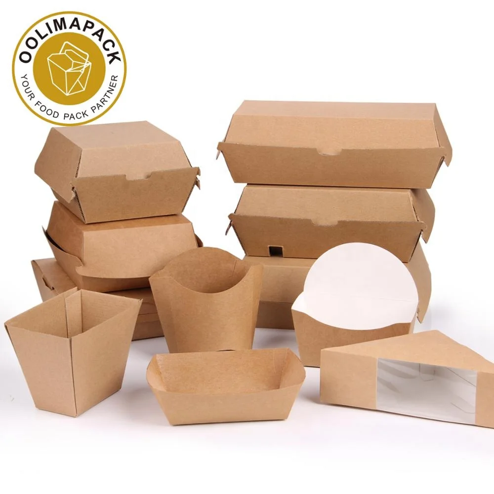 kraft paper sandwich box with window ,triangle sandwich box for packaging