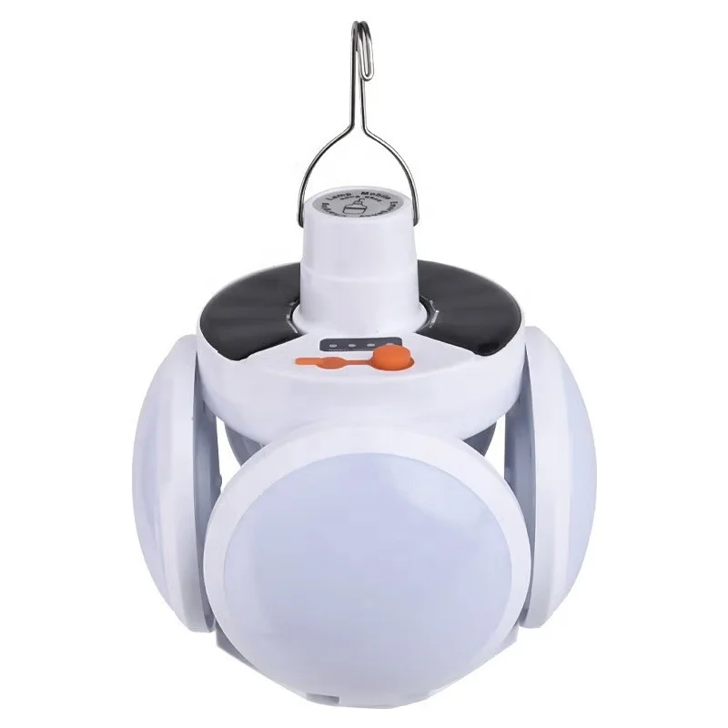 Wholesale Mini/lampu/grosir/Foldable Lamp for night market hot selling stand light 3 Fan Blade 45w e27 Light football light