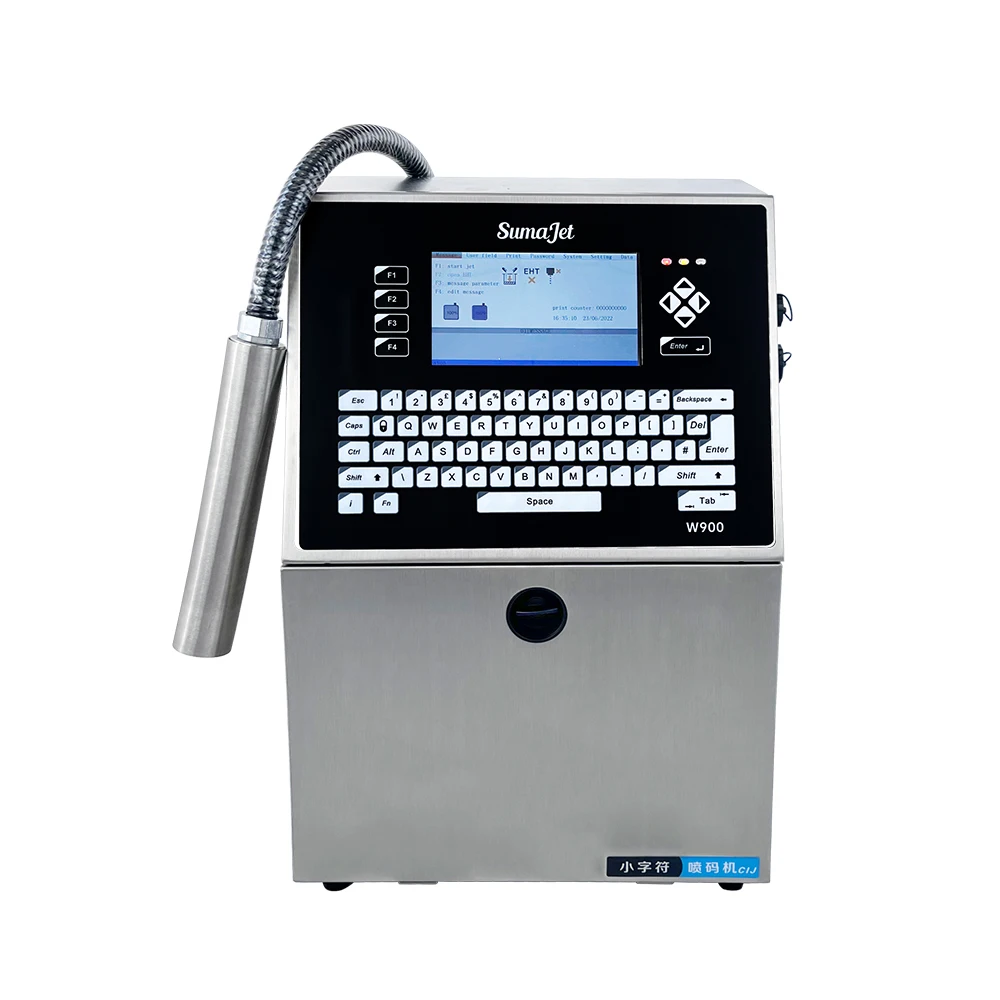 Автоматическая быстро сохшая струйная машина для пластиковых стеклянных бутылок металлическая сталь логотип бренда срок годности код струйный