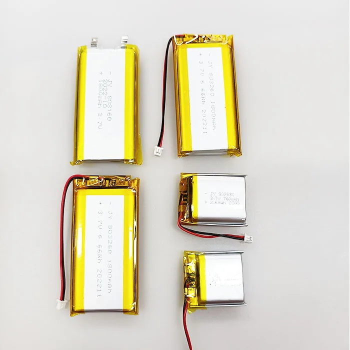 Lithium ion polymer battery 3.7v 300mAh MP3 player battery Rechargeable for Customized Professional  power bank