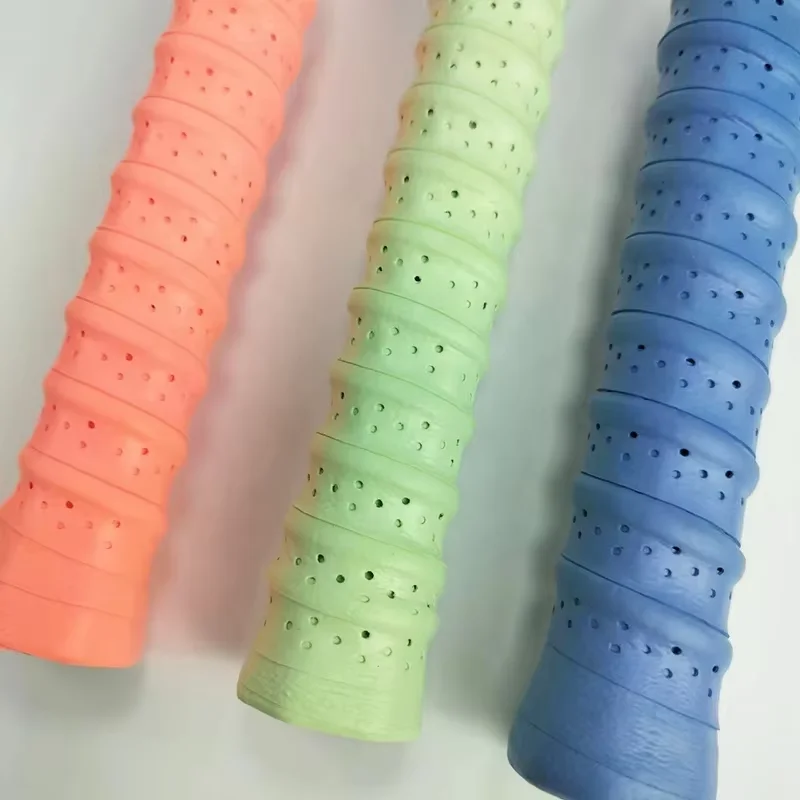 Custom Anti Slip sticky badminton replacement grip tennis racket over grip padel overgrip beach tennis grip