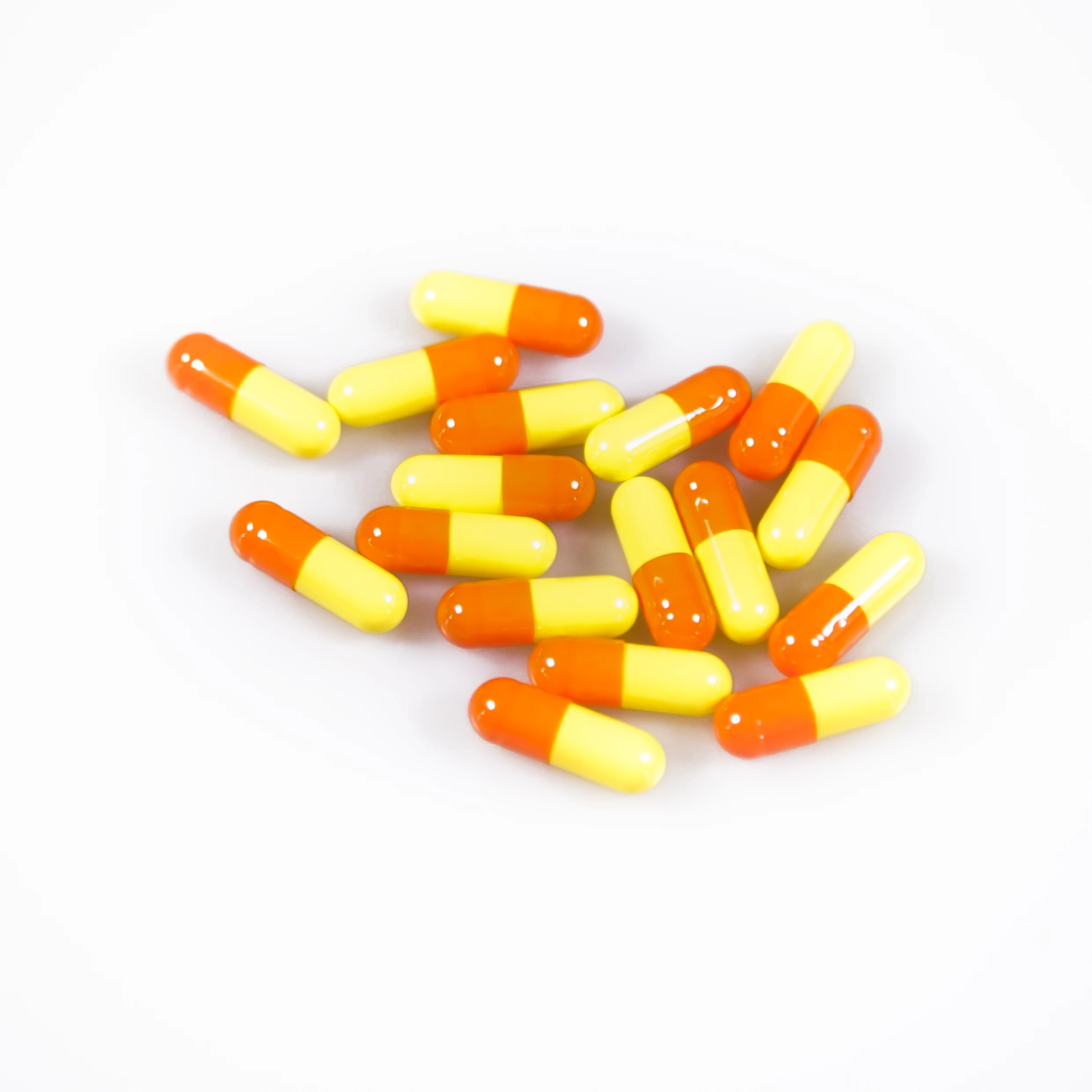 Customize Printed Size 00 0 1 2 3 4# Colored Gelatin Empty Capsule