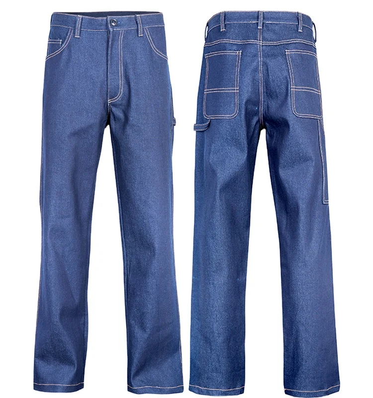 OEM ODM мягкая на ощупь огнестойкая джинсовая ткань для униформы электрика