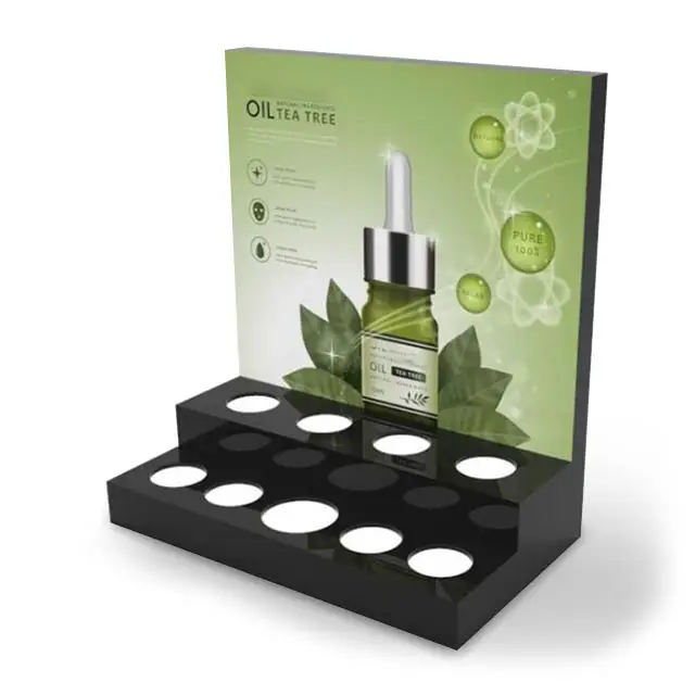 Acrylic Display Stand Rack with Customized Logo Design