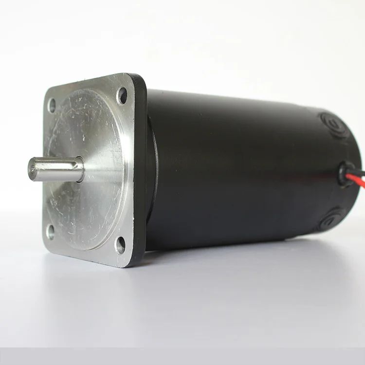 100ZYT Square Flange High Torque Brushed Dc Electric Motor 500 W 24 V