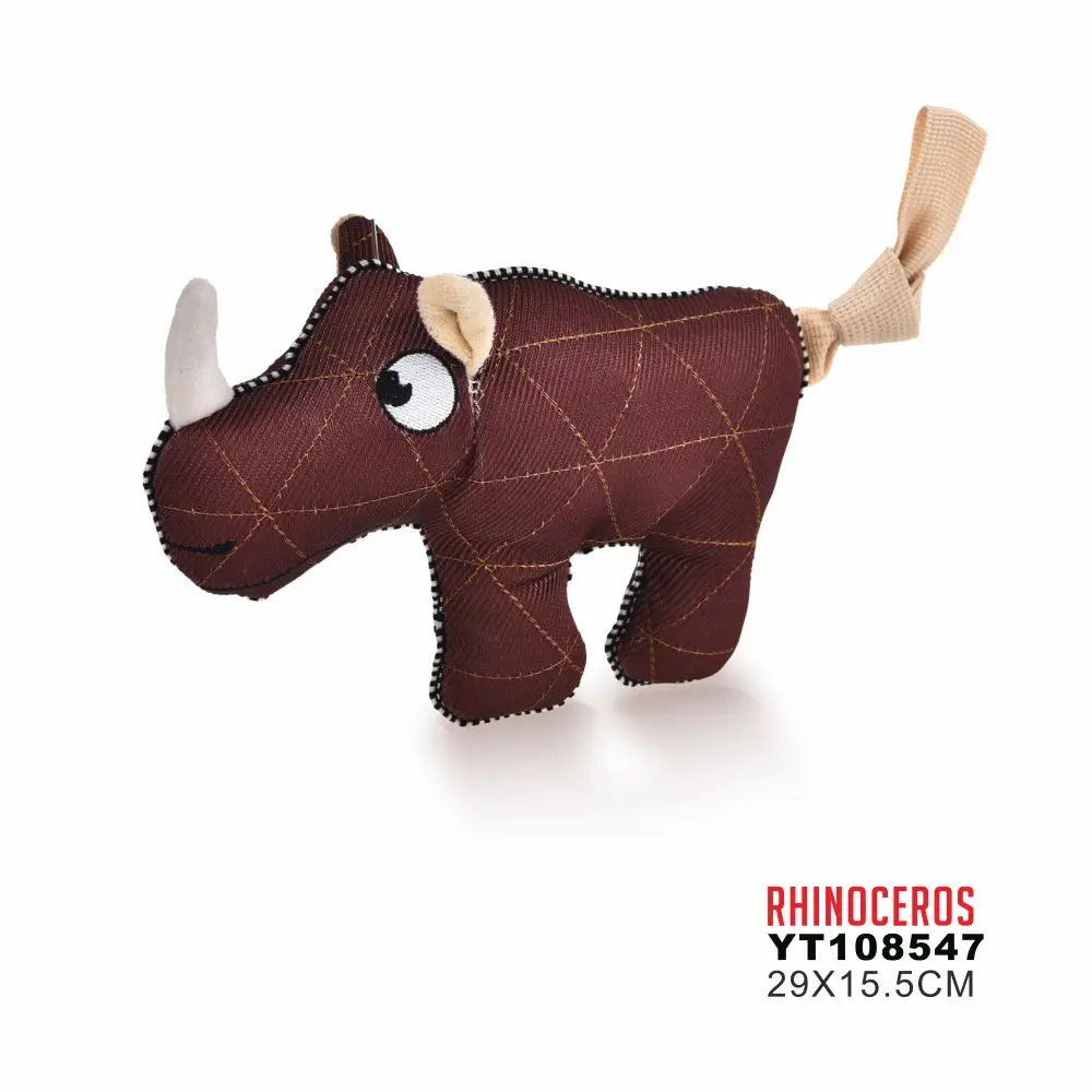 Funny Sweet Land Bright Dog Plush Toys Dogs Toys Double Layers Fabric Durable Pet Chew Toys