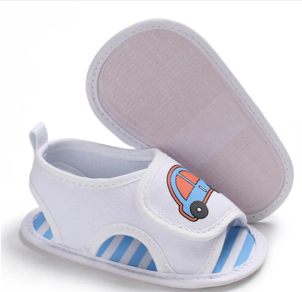 
car print baby sandals shoes for 2020 new style 