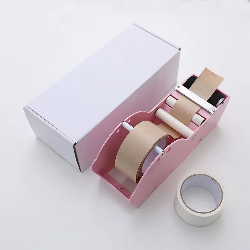Water Activated Gummed Tape Dispenser Suite Gummed Kraft Paper Tape Set