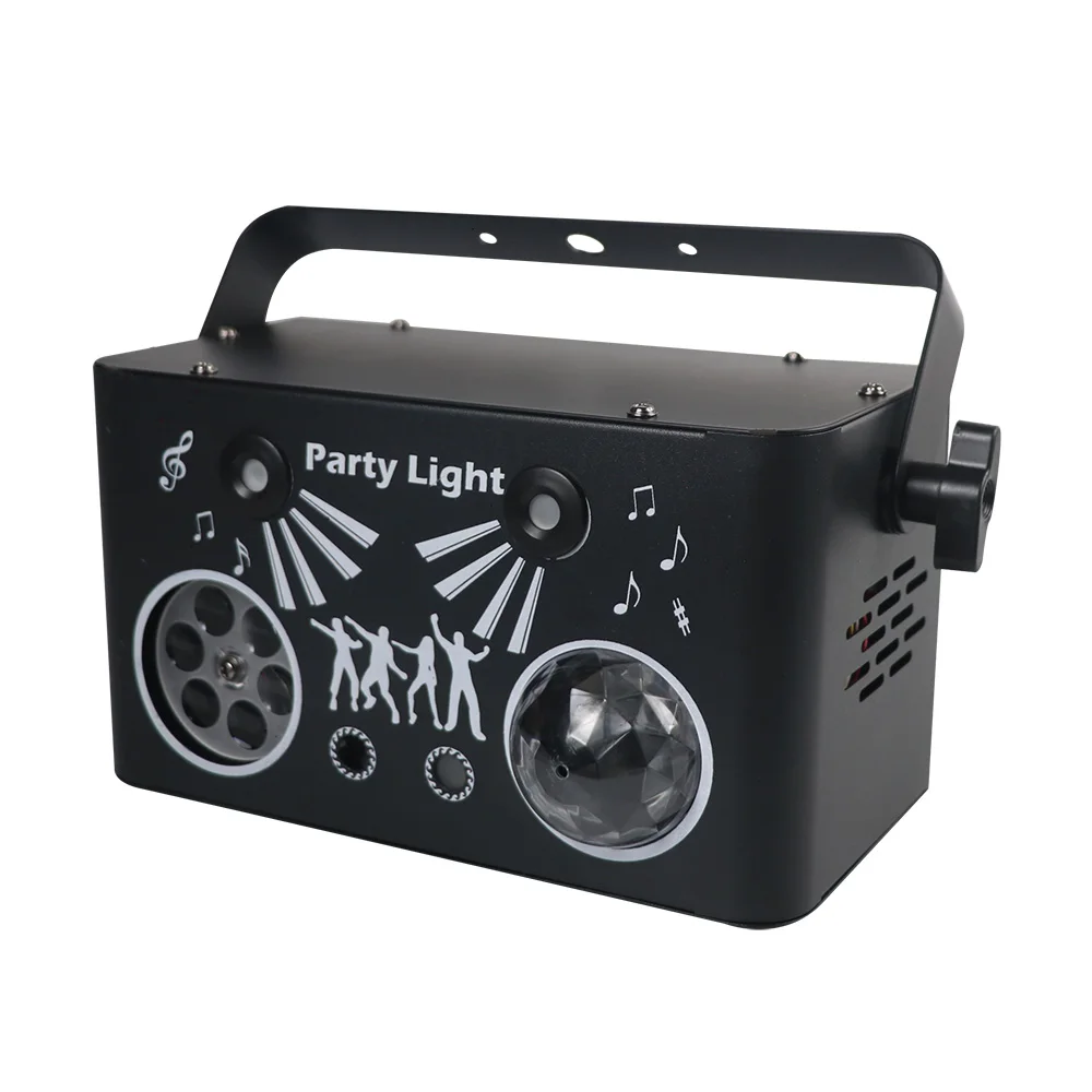 Laser lamp DMX Pattern Projector Party Beam Lights Voice control Lazer Light For Night Club Dance