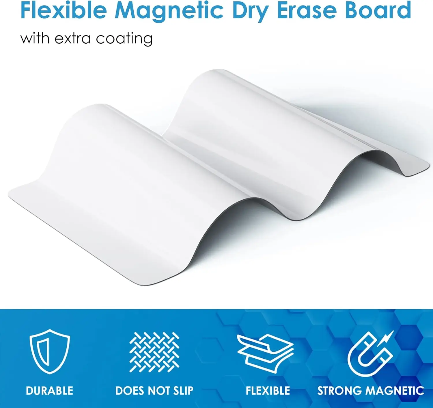 A3 A4 Small Magnetic Dry Erase Whiteboard Sheet for Refrigerator , Fridge Organizer and Planner , Fridge Whiteboard for Kitchen