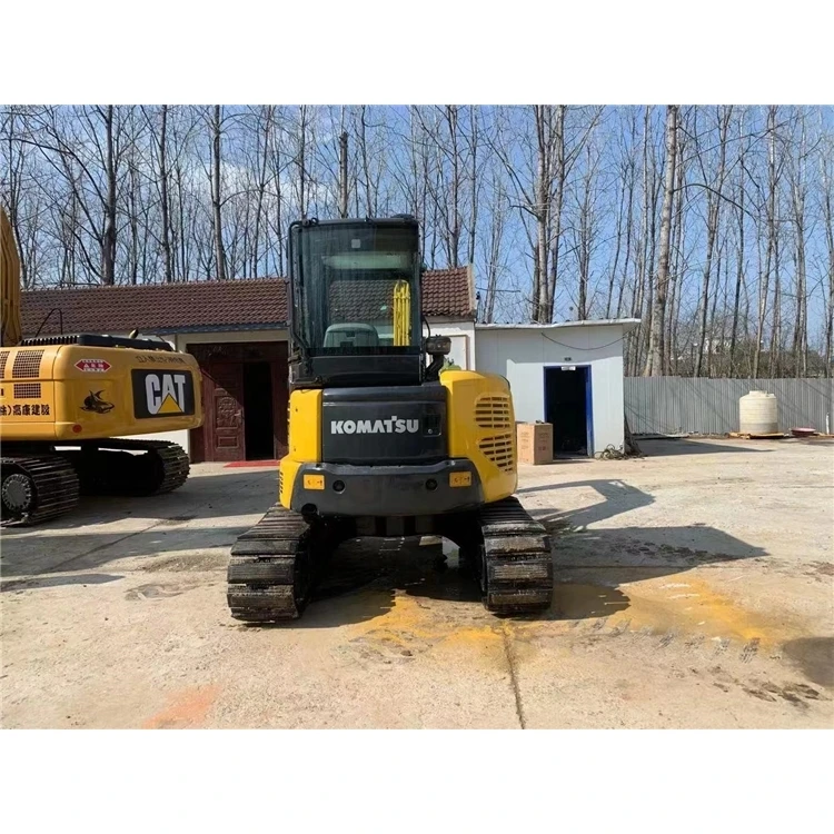 Good Condition used komatsu PC55 Excavator PC55mr Excavator  Made in Japan with bucket spare parts