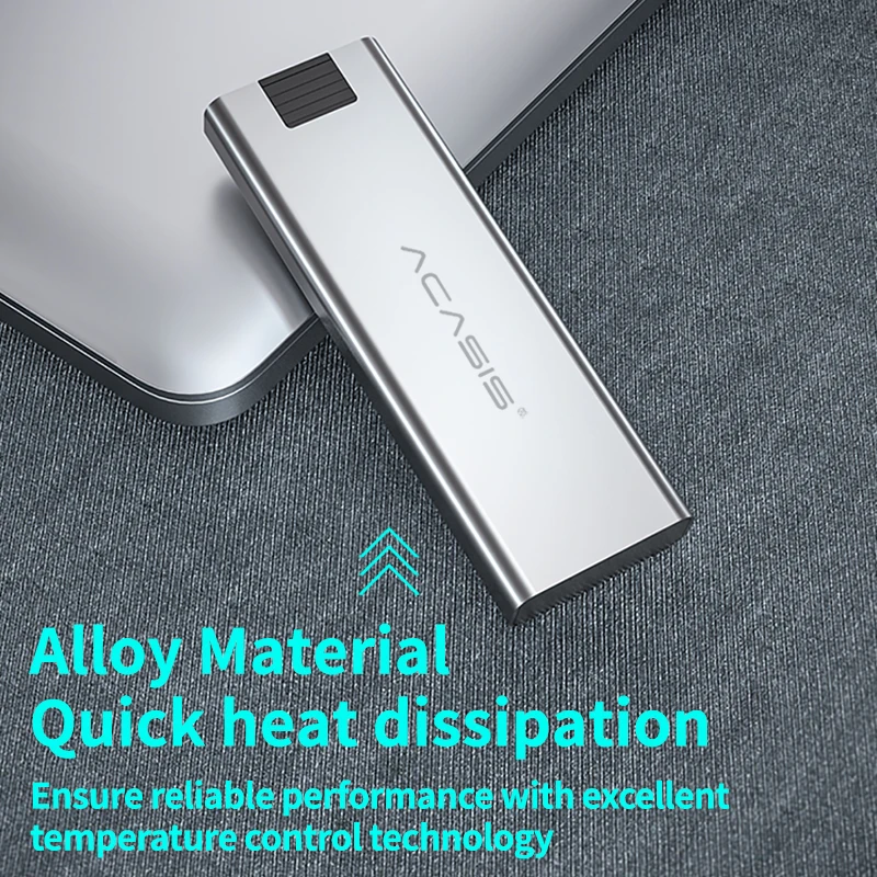  Корпус для внешнего твердотельного накопителя ACASIS M.2 USB 3 1 gen2 Type C