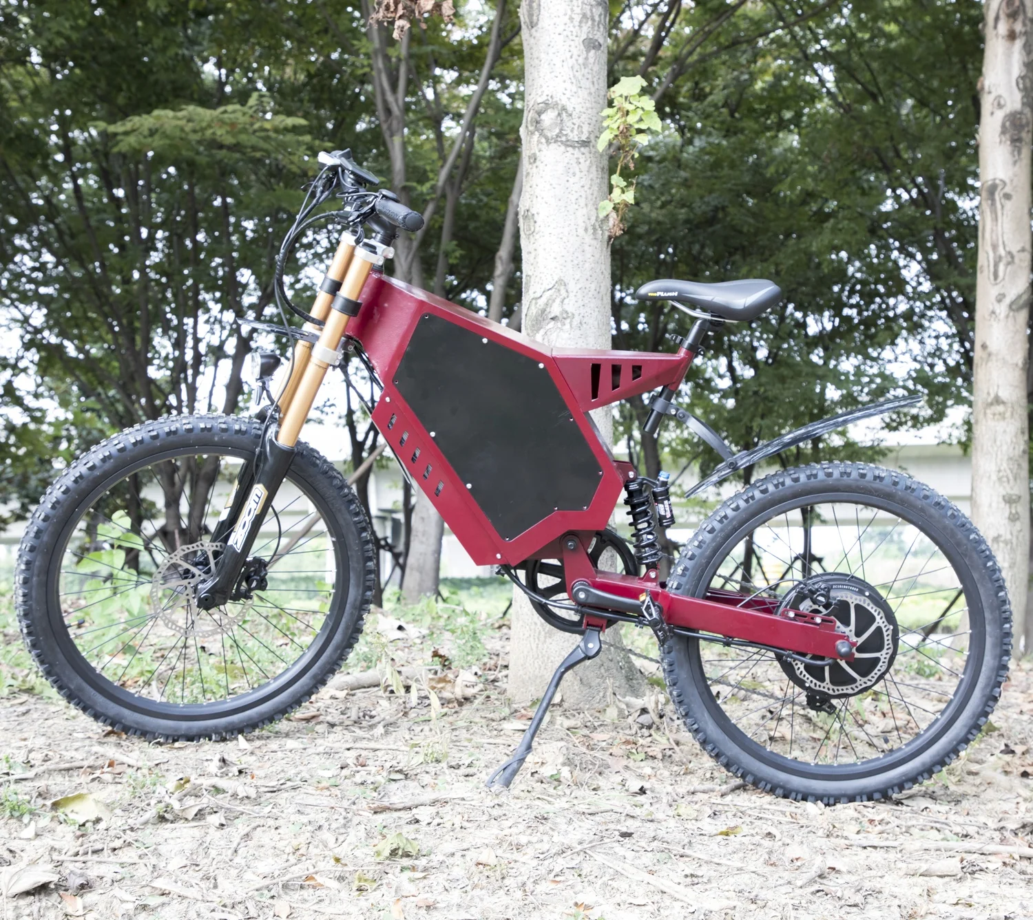 Cruiser 7 Freewheel Panas0nic Battery Electric Bicycle 48v Dual Motor 1500w-12000w