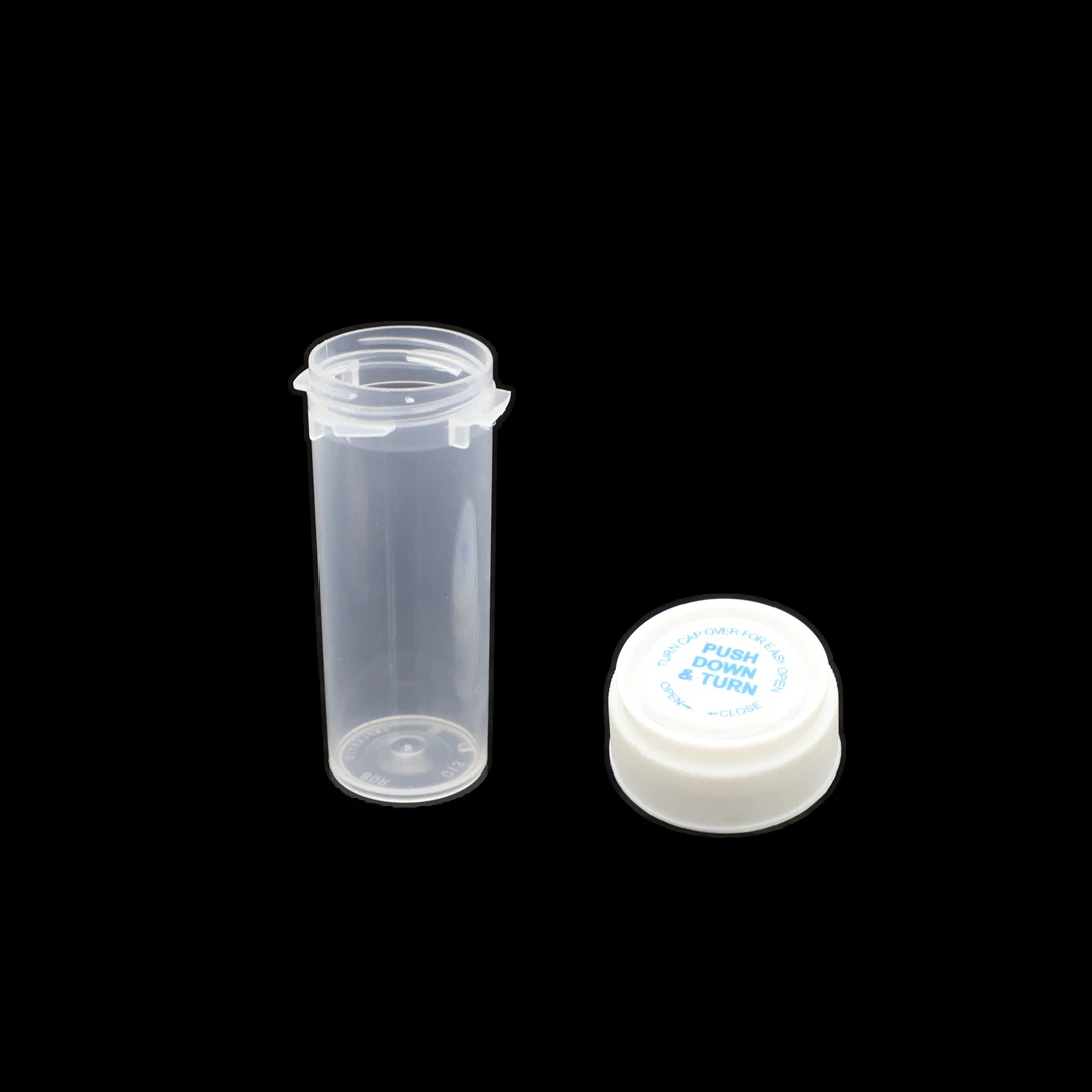 8 Dram plastic medicine pill bottles child resistant caps empty pill holders organizers for vitamin fish oils supplements 30cc