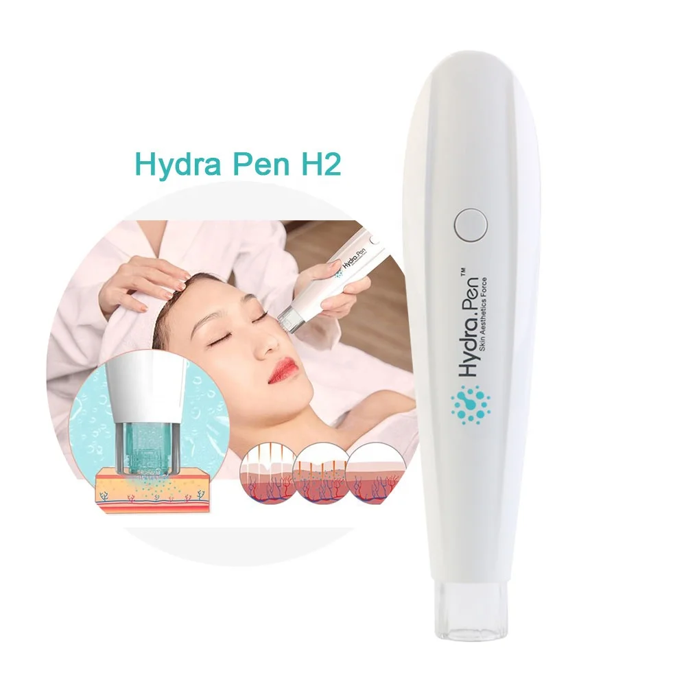 Игольчатая микроигла Hydra Derma H2, наноэлектрическая Автоматическая микроигла для кожи, сыворотка с микроиглой, беспроводное устройство с роликом