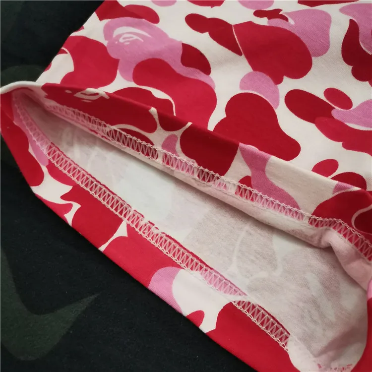 Оптовая продажа мышек BAPE детские трусы-боксеры Короткие трусы камуфляжной расцветки 21SS Мужская камуфляжная 100% нижнее белье из хлопка; Трусы; Трусики; Мышек