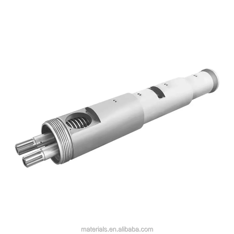 38crmoala High-Quality Alloy Structural Steel Conical Twin Screw and Barrel for PVC WPC Profile