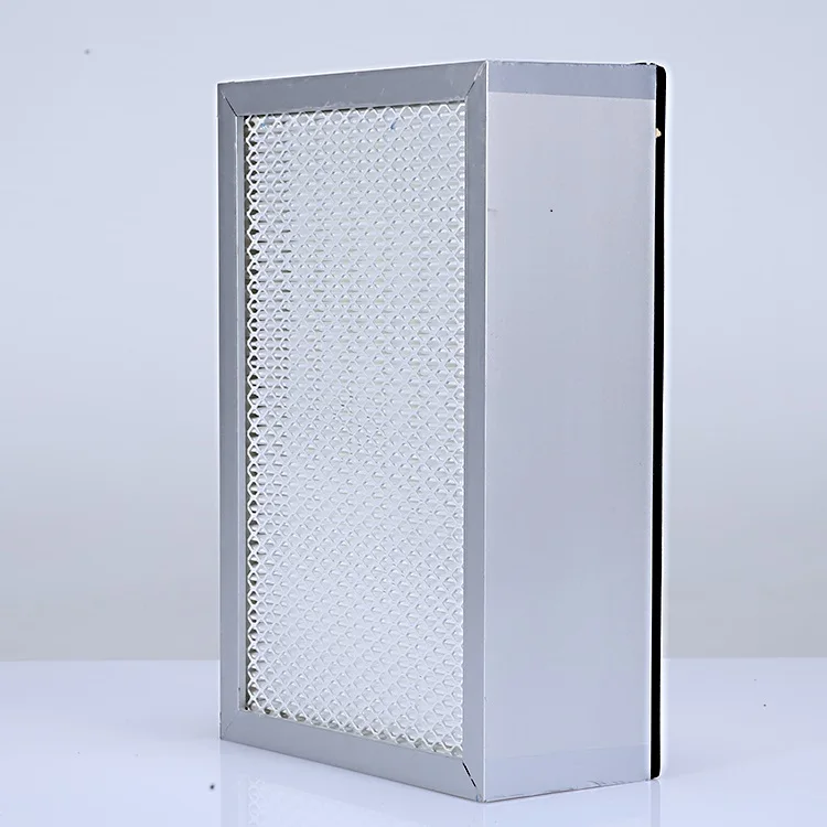 0.3 micron 99.99% H13 H14 hepa air filter  with Aluminum or Galvanized frame /Hepa filter for ffu