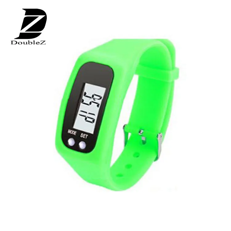 Factory Digital Lcd Silicone Pedometer