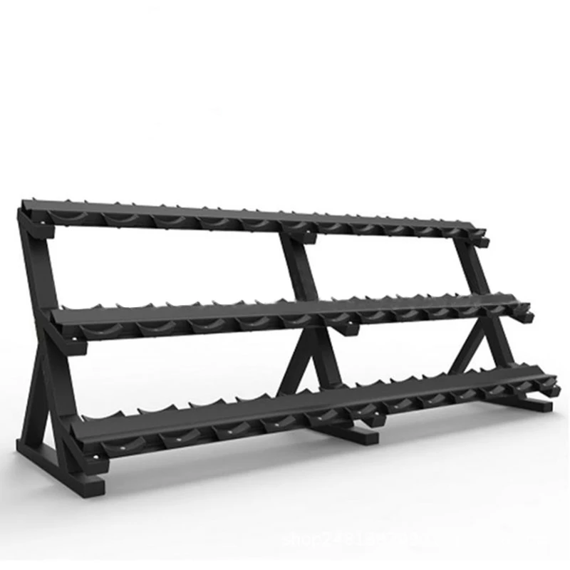 Factory wholesale gym adjustable dumbbell setting rack standing weightlifting fitness exercise dumbbell storage rack