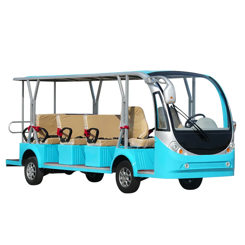 Battery Operated 23 seats electric bus with low price for sale