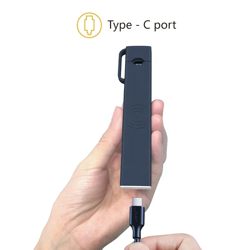 
2021 Patented Silicon Wireless Charger Case Magsafe To USB C adapter for JUU Vape 