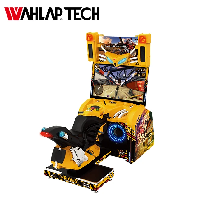 Coin operated motorcycle simulator arcade game driving car games for super park