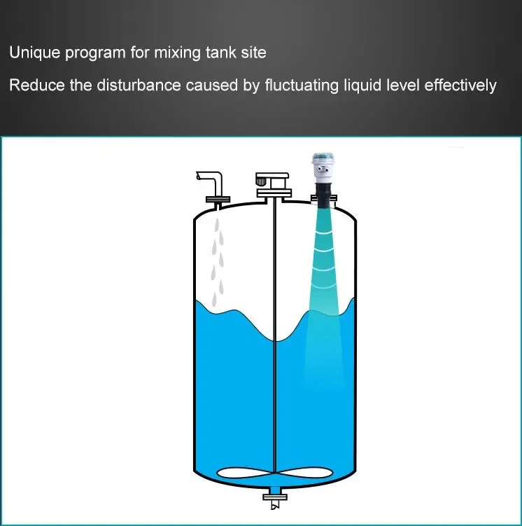 Ultrasonic water level gauge flow meter  ultrasonic level sensor rs485