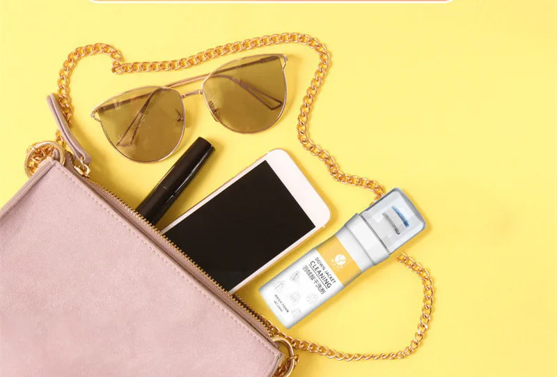 100ml Down jacket dry cleaning agent with brush head clothing degreasing  decontamination free washing down