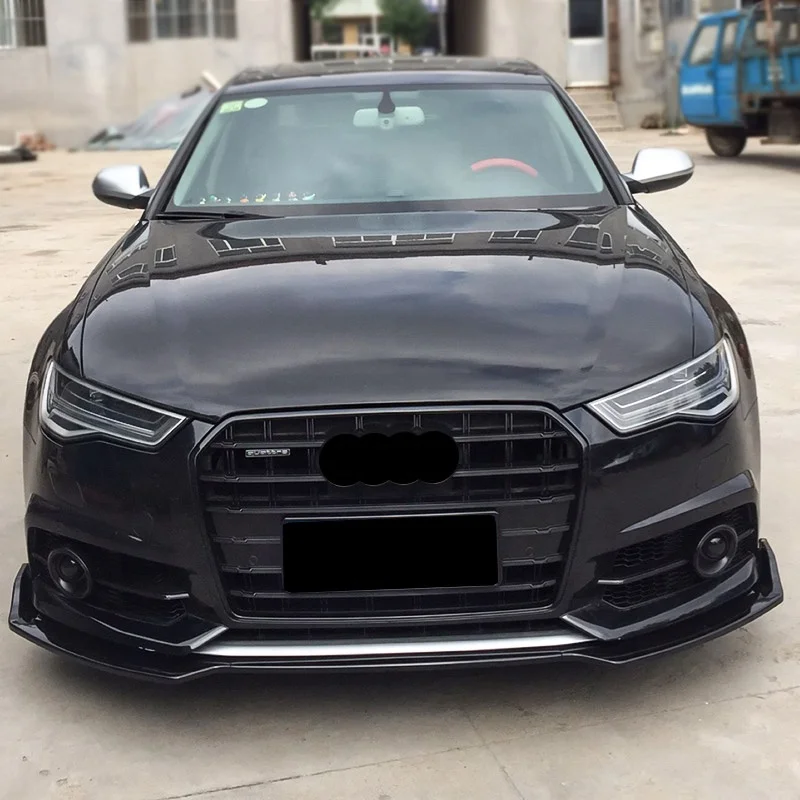 A6 or S6 C7.5 Front bumper fcaelift Audi RS6 BodyKit to A6 S6 C7.5 Car Bumper With grill Car bodykit  2015 2016 2017 2018