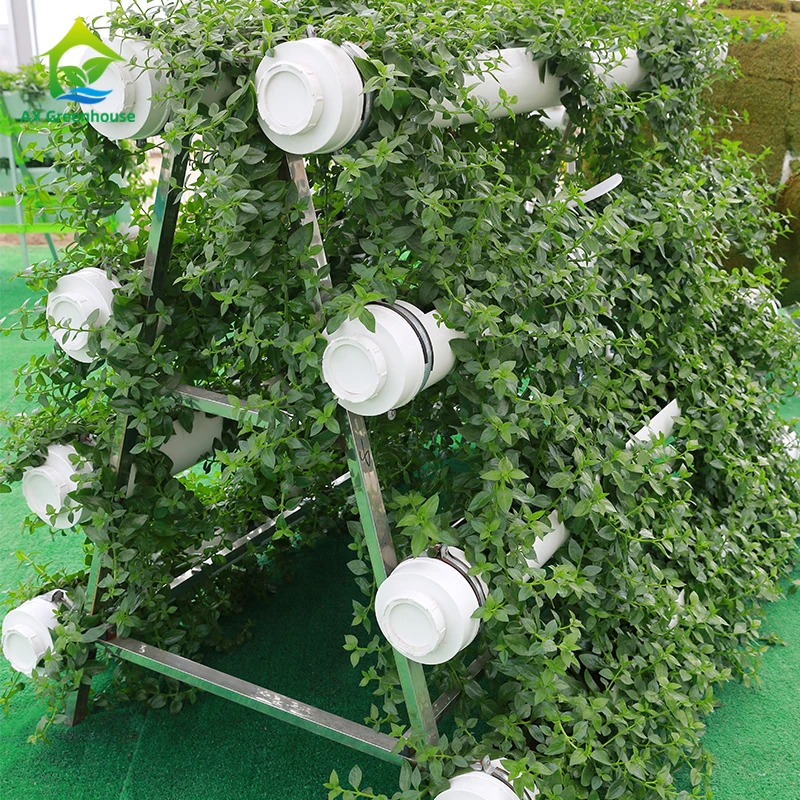 solar power hydroponic fodder growing system with sprinkler