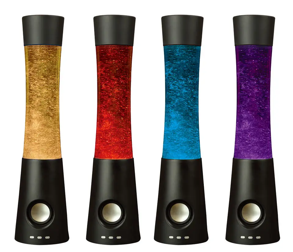 Tianhua Wholesale Brand Rainbow Lava Light With Audio Player Lava Lamp With Wireless Speaker