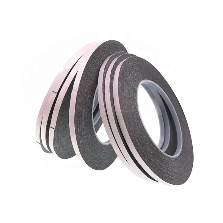 Hot Sale Die Cutting CR Neoprene Rubber Foam With Adhesive