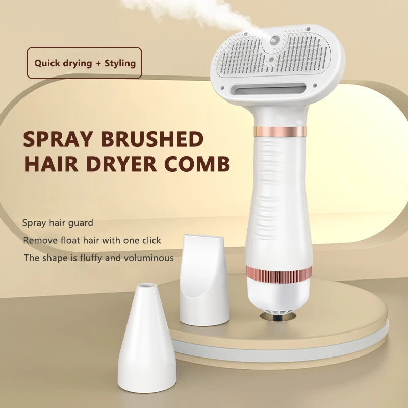 Wholesale Convenient Multifunction Pet Hair Dryer Hair Remover Pet Cleaning Spray Hair Dryer Grooming Brushes for Pet Care