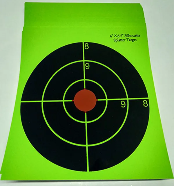 Reactive Splatter Targets Glowshot Gun Rifle Shooting Glow Shot NEW!