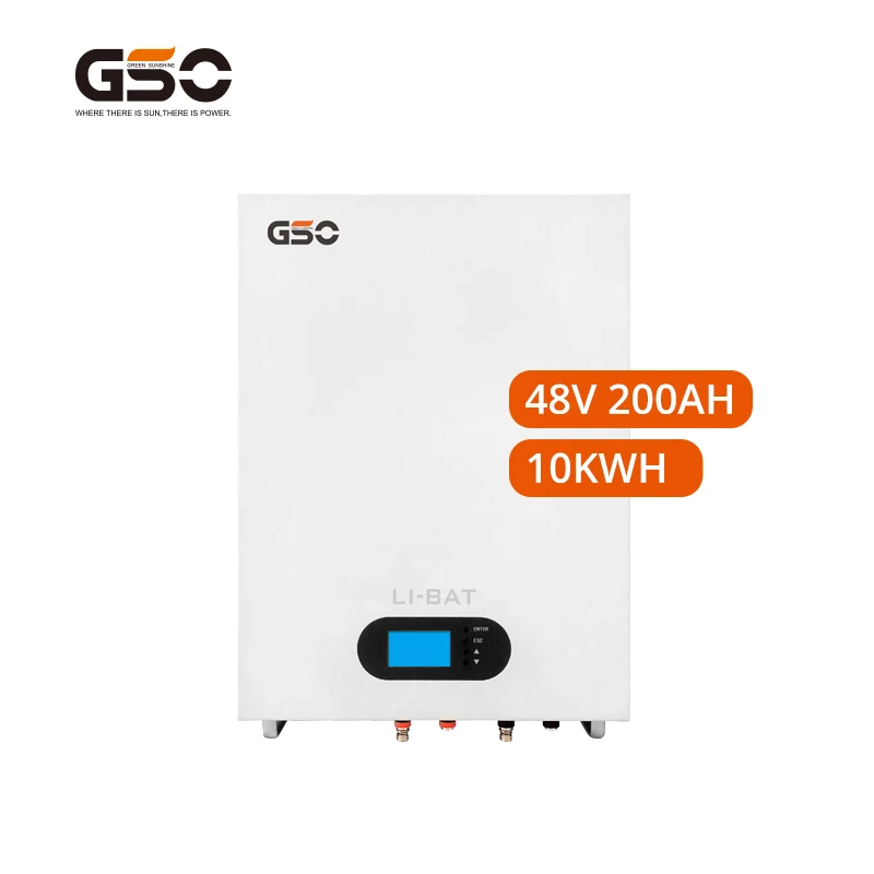 GSO 10kw Solar rechargeable Battery Backup Storage Systems lifepo4 lithium Battery