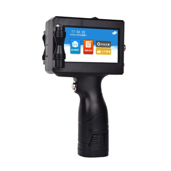 Hot Sale Portable Handheld Label Printers 24 Languages Handheld Inkjet Machines Printer