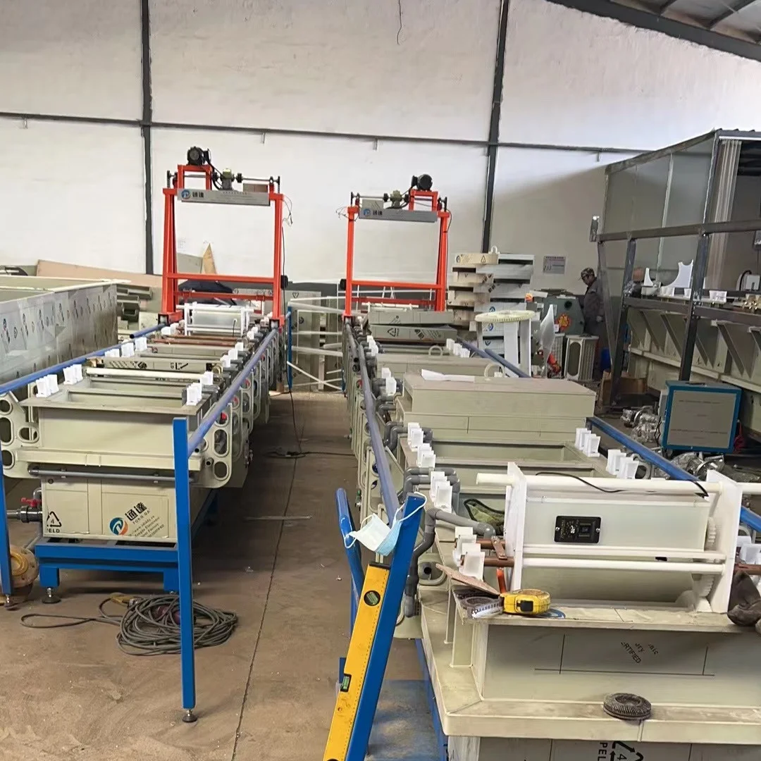 TONGDA11 Barrel type electroplating machine Zinc plating line Electroplating equipment