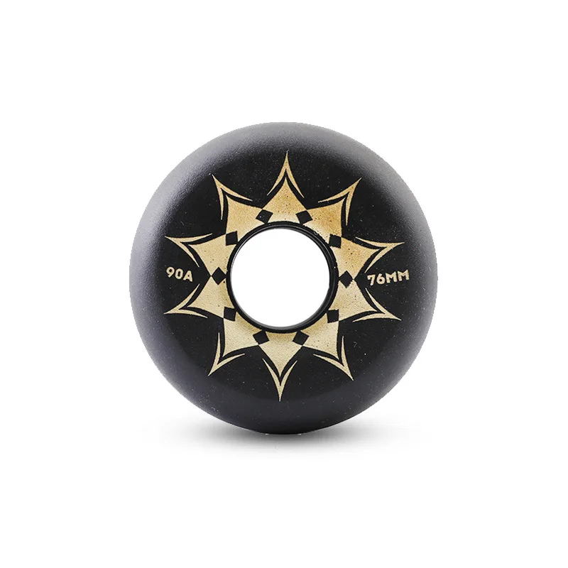 EACH Accessories Professional Inline Roller Skates 90A Hardness PU Rubber Wheels 80mm 72mm 76mm PP Chassis Skate Shoes