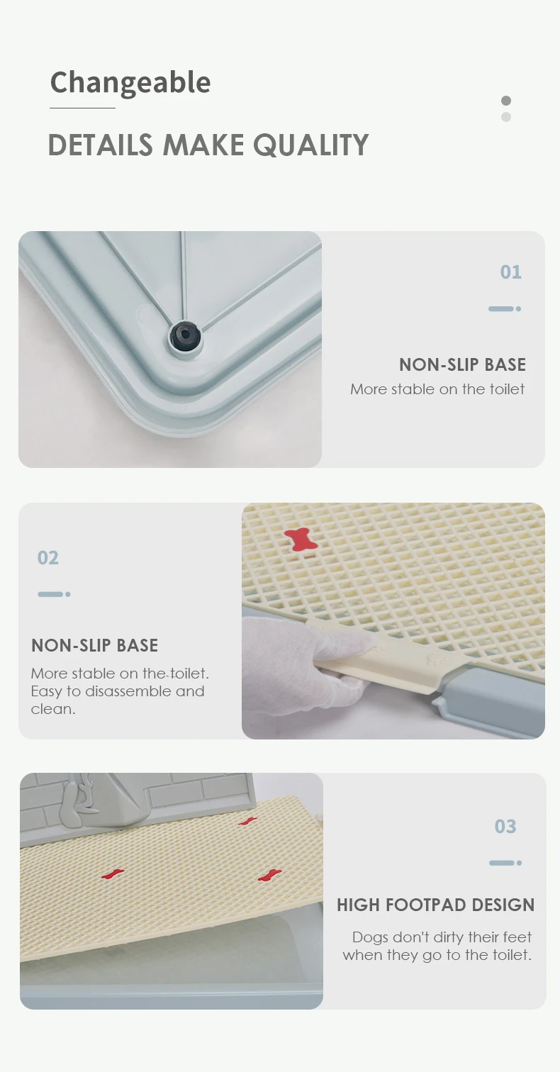 Grass Door And Bathroom Mat Pet Indoor Puppy Dog Pet Potty Training Pee Pad With Mat Grass House Toilet W/tray Easy To Clean