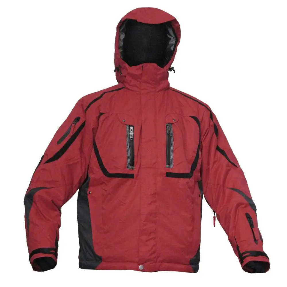 Top Fashion High Reputation Professional Manufacturer Seamless Sewing Laser Seam Cutting Waterproof Windproof Mens Ski Jacket