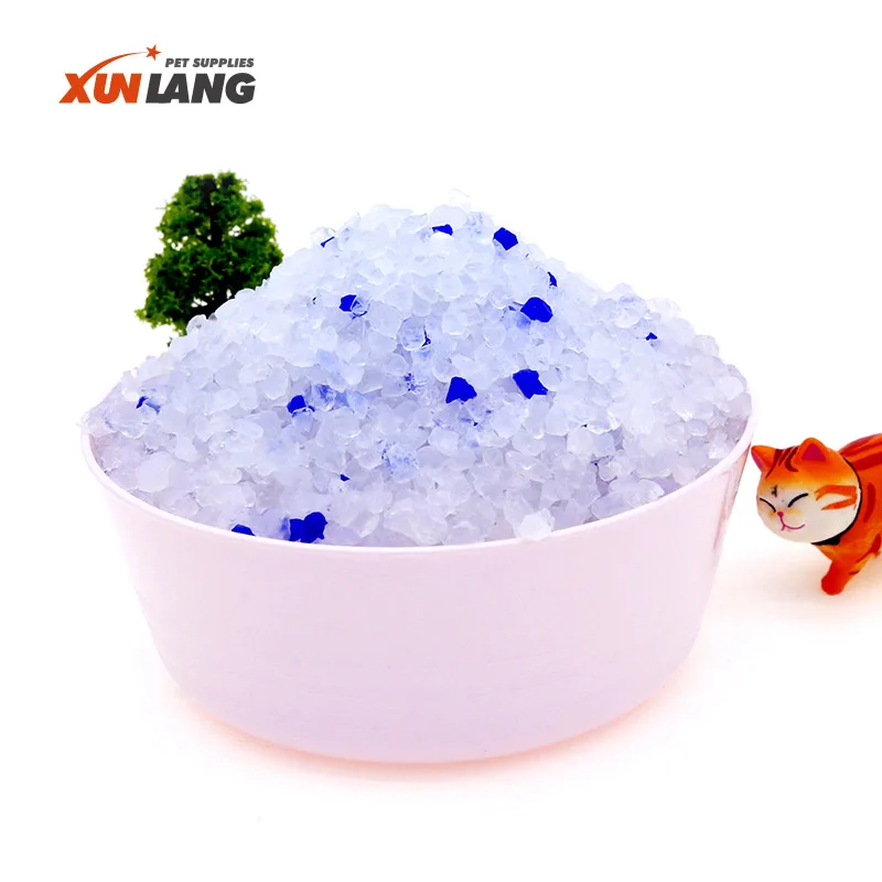Wholesale Bulk Premium Fresh Easy Clean Factory Sale Silicate Oem Crystal Silica Gel Cat Litter Sand