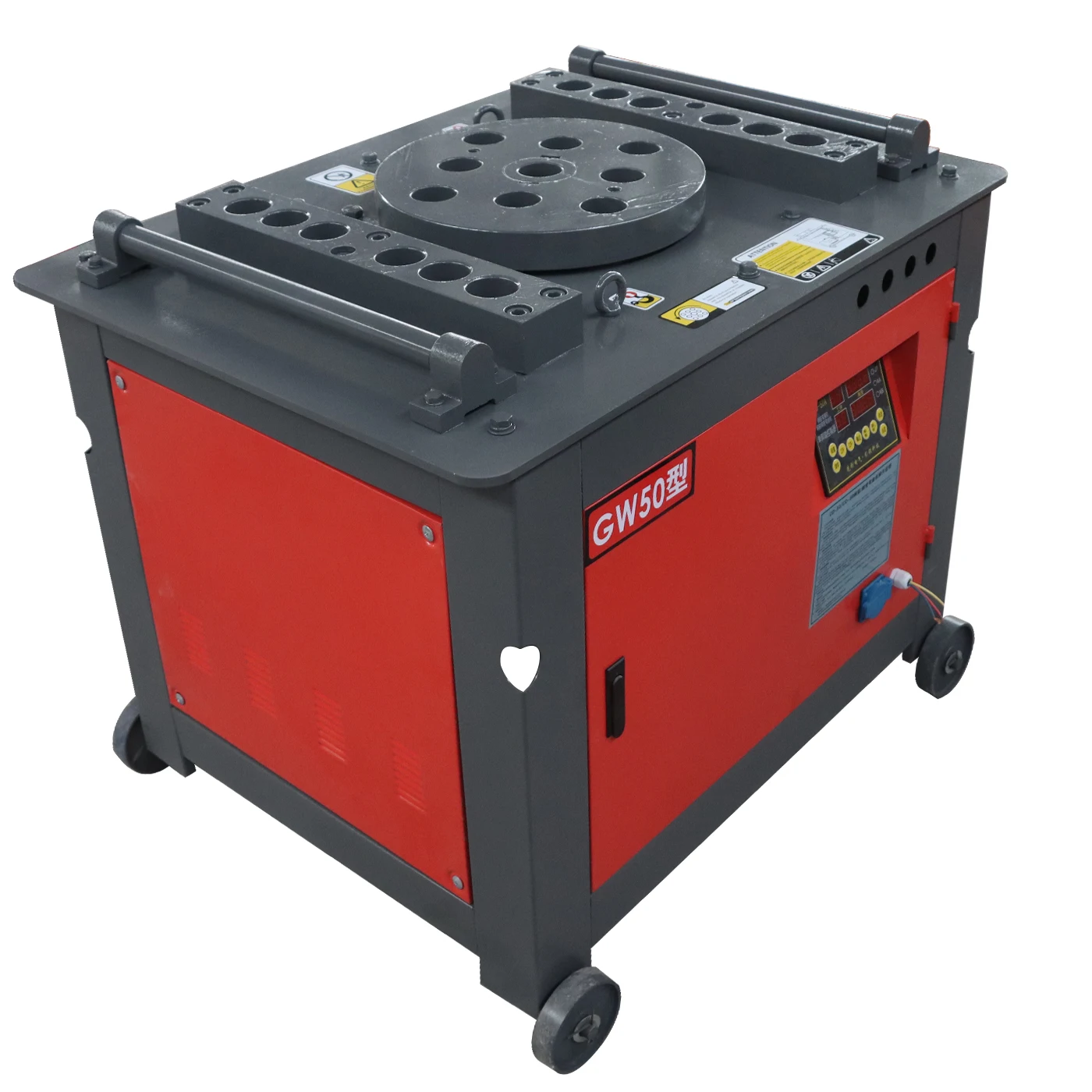 Factory Direct Sale 6-40MM China Stirrup Spiral Bender Wrought Iron Bending Machines Automatic Steel bar Rebar Machine