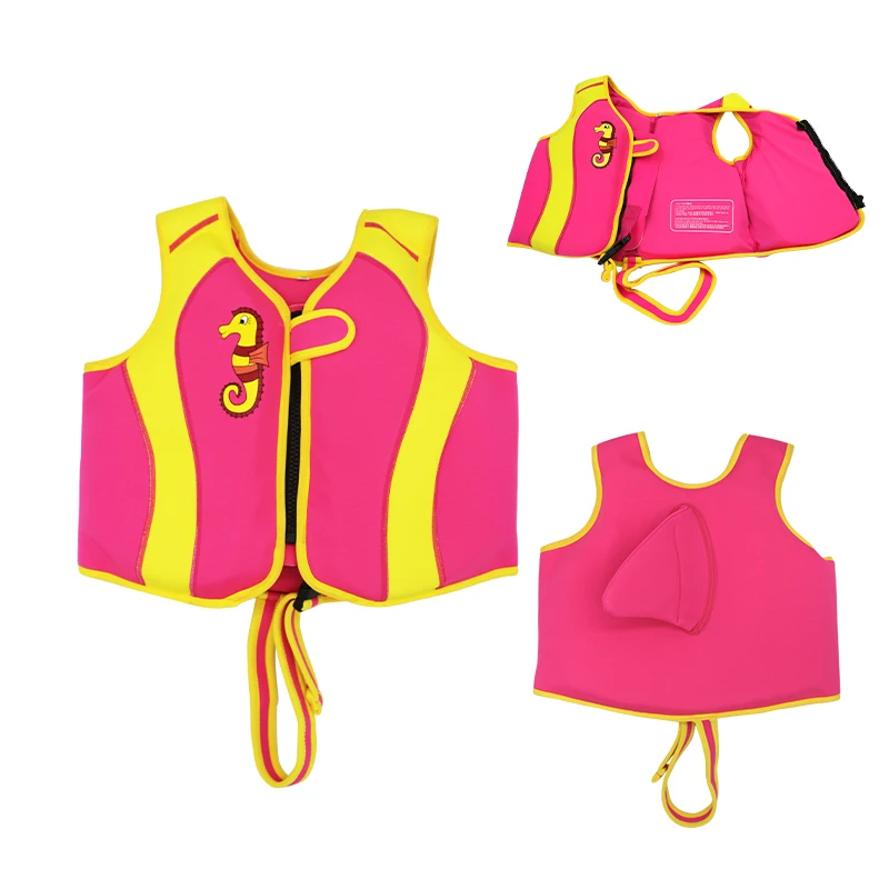 Youyou Outdoor Kayaking Boating Drifting Swimming Neoprene Watersports Safety Life Saving Vest for Kids