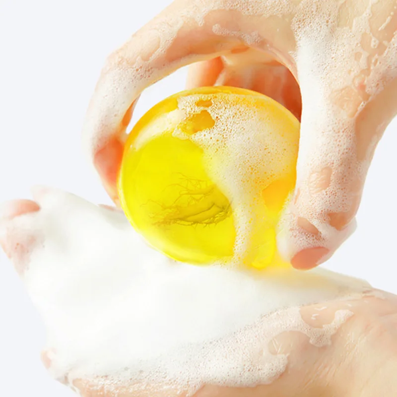 Handmade Natural Korean Red Ginseng Soap Bar Siberian Whitening Body Toilet Organic Soap Wholesalers Savon Au Ginseng Jabon Bano