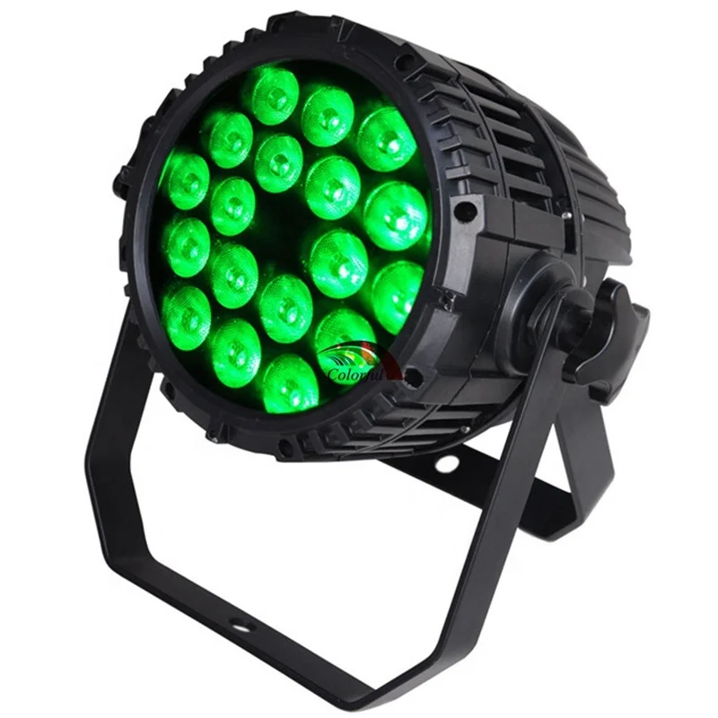 Hot selling manufacturing dazzle lighting equipment LED Par 64 lights suitable for bar club theatre
