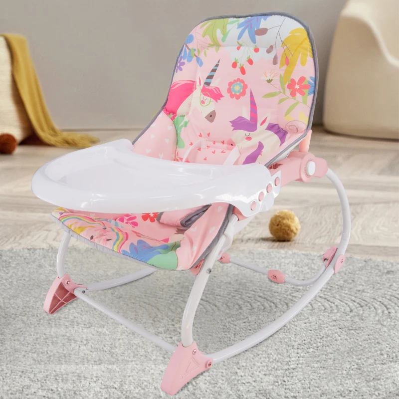Sitter Seat Kids Feeding Baby Chairs Eating Dining Modern Children Wholesale Toddler Infant Unique 2 in 1 Rocking 3 Pcs/ctn 0 M+